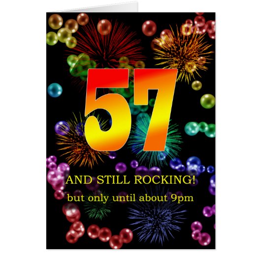 57e verjaardag nog steeds springend (Voorkant)