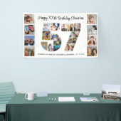 57e verpartij Cijfer 57 Fotocollage Spandoek (Beurs)