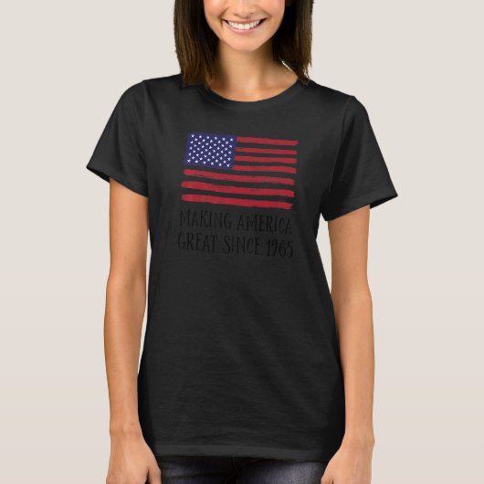 57ste verjaardag maken Amerika groot sinds 1965 3 T-shirt (Voorkant)