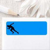 5849 RUNNING MARATHON MAN RUNNER SPORTS CONCURRENT ETIKET (Insitu)