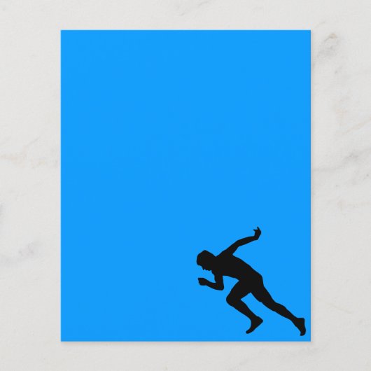 5849 RUNNING MARATHON MAN RUNNER SPORTS CONCURRENT FLYER (Voorkant)