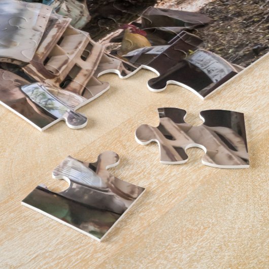 5871-Vintage Trucks Puzzel Legpuzzel (Zijkant)