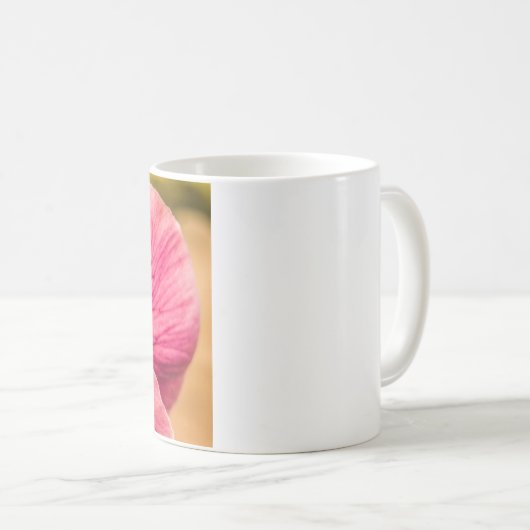 5880-Red Pansy Coffee Mok (Voorkant rechts)