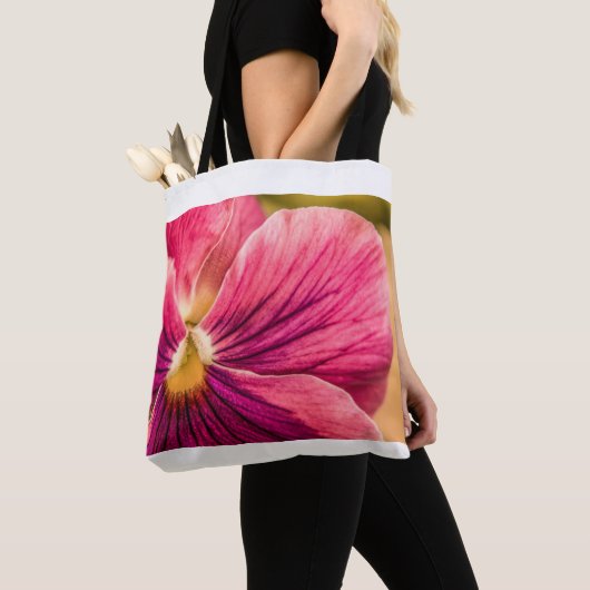 5880-Red Pansy Tote Bag (Dichtbij)