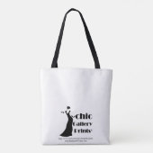 5882-Trouwboeket, ringen, kruis, sluier Tote Bag (Achterkant)