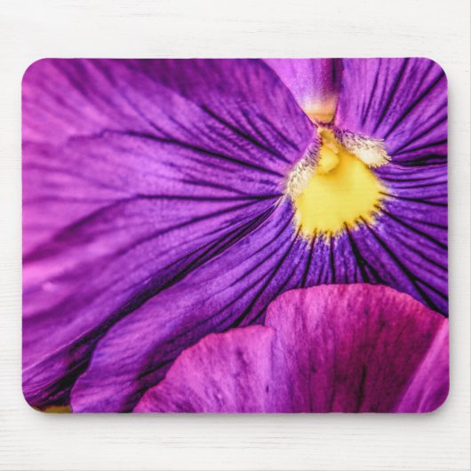 5884-Paarse Pansy Muismat (Voorkant)
