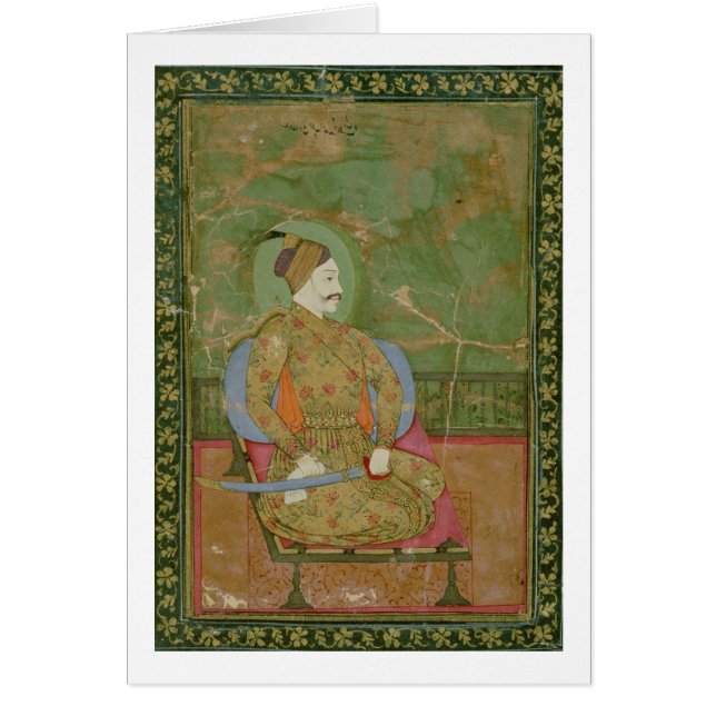 58.20/25A Portret van Sultan Abdullah Qutb Shah se (Voorkant)
