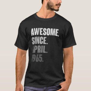 58 april 2010 58 jaar oude wijngaard t-shirt