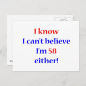 58 BRIEFKAART (Voorkant / Achterkant)