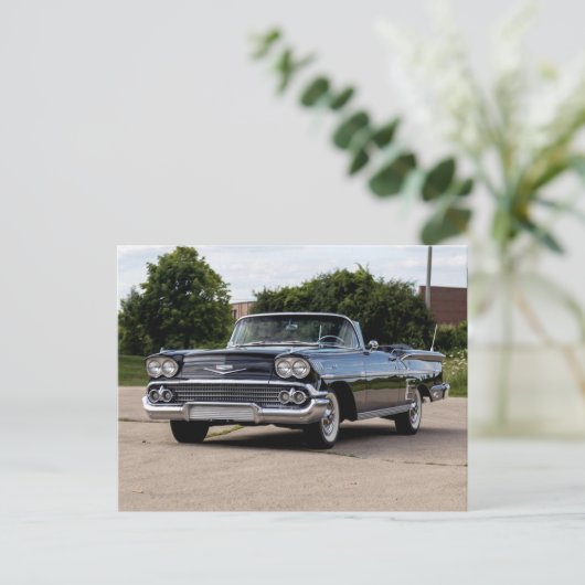 58' Chevy Convertible Briefkaart (Staand voorkant)