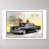 58 chevy Impala Poster (Voorkant)