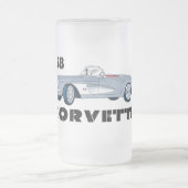 "58 Corvette Matglas Bierpul (Center)