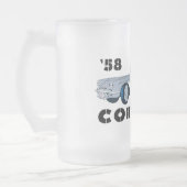 "58 Corvette Matglas Bierpul (Links)