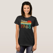 58 jaar  1965 58e verjaardag t-shirt (Voorkant volledig)