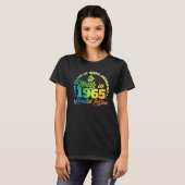 58 jaar geweldige in 1965 58 t-shirt (Voorkant volledig)