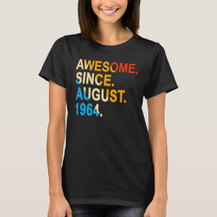 58 jaar oud Geweldige sinds augustus 1964 58 ton T-shirt