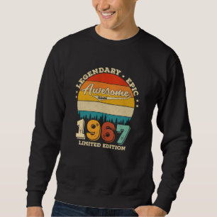 58 jaar oude Bday 1967 Geweldige 58e verjaardagsca Trui