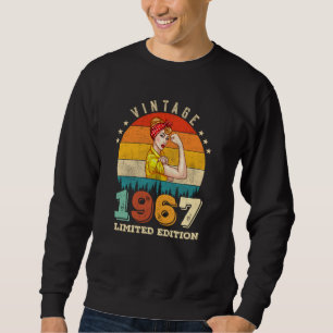 58 jaar oude Bday 1967 Vintage 58ste verjaardag vr Trui