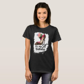 58 jaar oude High Heels Leopard Het is mijn 58ste T-shirt (Voorkant volledig)