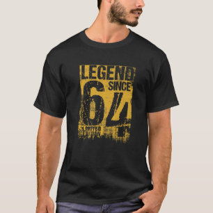 58 jaar oude Vintage 1964 58e verjaardag T-shirt