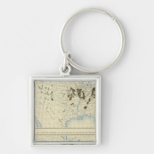 58 Steenkool 1890, ijzererts 1889 Sleutelhanger