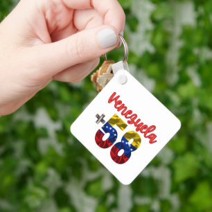58 Venezuela Pride Authentieke Venezolaanse roots Sleutelhanger