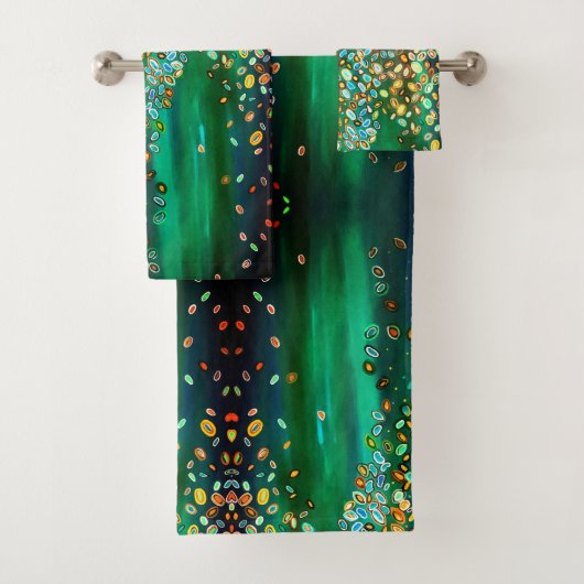 58 Watervalhanddoeken SET Bad Handdoek (Insitu)