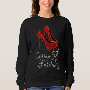 58 Years Old 1964 High Heels It's My 58th Birthday Trui