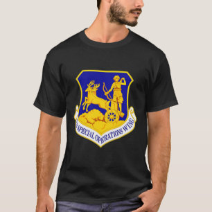 58e speciale operaties vleugel luchtmacht militair t-shirt