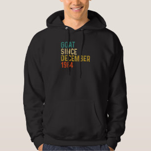 58e verjaardag 58 jaar oude geit sinds december 19 hoodie