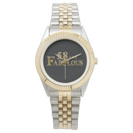 58e verjaardag horloge
