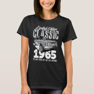 58e verjaardag Vintage Klassieke auto 1965 B dag 5 T-shirt