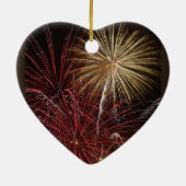 58ste Jubileum voor bruiloft Keramisch Ornament (Achterkant)