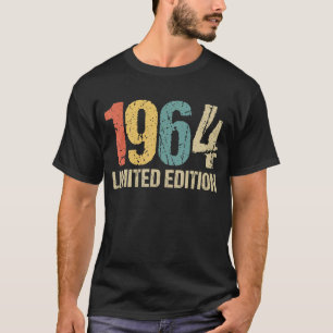 58ste verjaardag Dames Mannen 58 jaar 1964 T-shirt