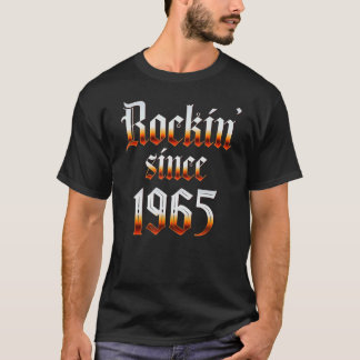 58ste verjaardag Rockin' sinds 1965 'Classic Rock  T-shirt