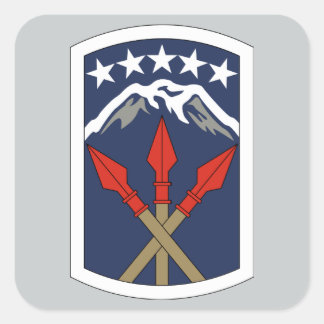 593e Duurzaamheidsbrigade Vierkante Sticker