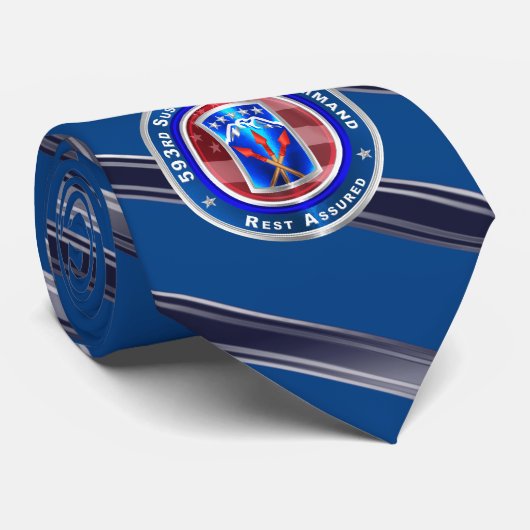 593rd Bevoorradingscommando Stropdas (Opgerold)