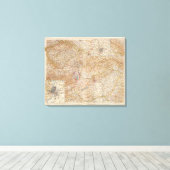 5960 Tsjechoslowakije, Hongarije Canvas Afdruk (Insitu (Houten vloer))