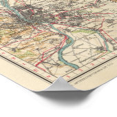 5960 Tsjechoslowakije, Hongarije Poster (Hoek)