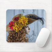 5981 - Mannequin-Revolutionary War Lady met Pet Muismat (Met muis)