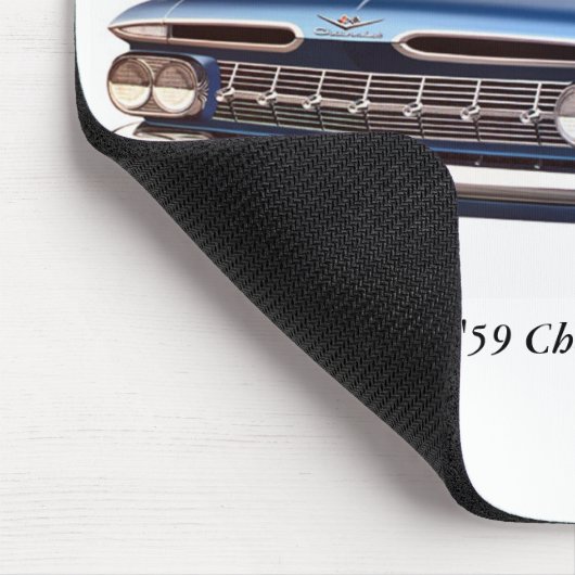 "59 Chevy Impala Mousepad Muismat (Hoek)