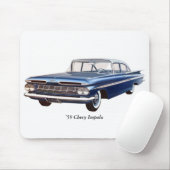 "59 Chevy Impala Mousepad Muismat (Met muis)