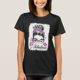 59 en verbluffend sinds 1963, koningin 59 jaar of t-shirt