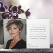 59 & Fabulous Orchid Photo Birthday Greeting Card Kaart