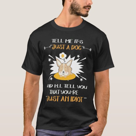 59 Gewoon een idioot T-shirt (Voorkant)