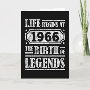 59 jaar oud 1966 Geboorte van de legende 59ste ver Kaart