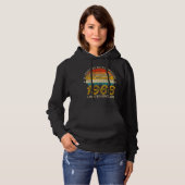 59 jaar oud 1966 Retro Geweldige 59ste verjaardag  Hoodie (Voorkant volledig)