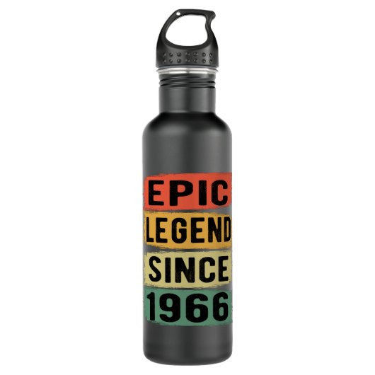 59 jaar oud Bday 1966 Epic Legend 59ste verjaardag Waterfles (Voorkant)