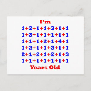 59 jaar oud! briefkaart