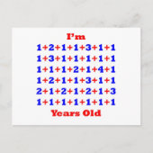 59 jaar oud! briefkaart (Voorkant)
